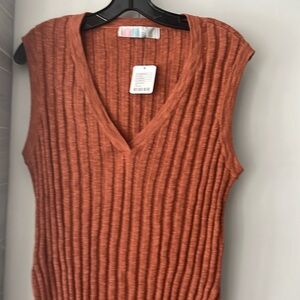 Free People skirt/vest set